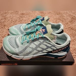 Merrell Turquoise Bare Access Flesh E-Mesh